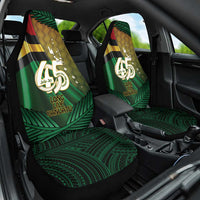 Long Live Vanuatu Independence Day Car Seat Cover 46th Anniversary Woven Pattern LT14 One Size Reggae - Polynesian Pride
