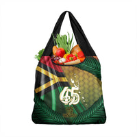 Long Live Vanuatu Independence Day Grocery Bag 46th Anniversary Woven Pattern LT14 1-pack One Size Reggae - Polynesian Pride
