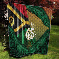Long Live Vanuatu Independence Day Quilt 45th Anniversary Woven Pattern - Polynesian Pride