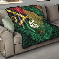 Long Live Vanuatu Independence Day Quilt 45th Anniversary Woven Pattern - Polynesian Pride