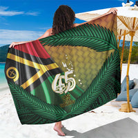 Long Live Vanuatu Independence Day Sarong 46th Anniversary Woven Pattern LT14 One Size 44 x 66 inches Reggae - Polynesian Pride