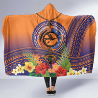 PNG New Ireland Province Hooded Blanket Niu Ailan Necklace Polynesian Tattoo - Polynesian Pride