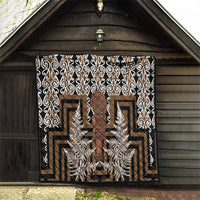Wahaika New Zealand Quilt Maori Weapon Kowhaiwhai Fern Poutama Motifs