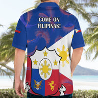 Philippines Football Hawaiian Shirt 2023 World Cup Go Filipinas Feather Flag Version LT14 - Polynesian Pride