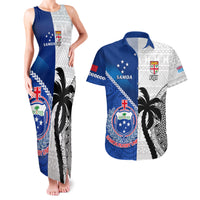 custom-fiji-and-samoa-rugby-couples-matching-tank-maxi-dress-and-hawaiian-shirt-2023-world-cup-samoan-mix-tapa-pattern