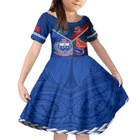 samoa-and-france-rugby-family-matching-off-shoulder-long-sleeve-dress-and-hawaiian-shirt-2023-world-cup-manu-samoa-with-les-bleus