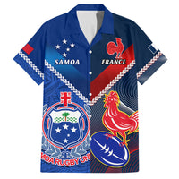 samoa-and-france-rugby-family-matching-off-shoulder-long-sleeve-dress-and-hawaiian-shirt-2023-world-cup-manu-samoa-with-les-bleus
