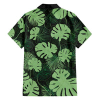 Green Hawaii Kukui Nut Lei Family Matching Tank Maxi Dress and Hawaiian Shirt Hawaiian Pattern Monstera Tropical Vibes - Polynesian Pride