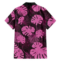 Pink Hawaii Kukui Nut Lei Hawaiian Shirt Hawaiian Pattern Monstera Tropical Vibes LT14 - Polynesian Pride
