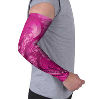 Pink Gradient Polynesia Jellyfish Arm Sleeves Plumeria Polynesian Tattoo Glowing Vibes LT14 - Polynesian Pride