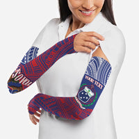 Personalised Samoa Independence Day Arm Sleeves 64th Anniversary Toa O Samoa LT14 - Polynesian Pride