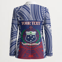 Personalised Samoa Independence Day Blazer 64th Anniversary Toa O Samoa LT14 - Polynesian Pride