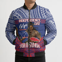 Personalised Samoa Independence Day Bomber Puffer Jacket 64th Anniversary Toa O Samoa LT14 - Polynesian Pride