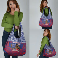 Samoa Independence Day Grocery Bag 64th Anniversary Toa O Samoa LT14 - Polynesian Pride