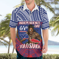 Personalised Samoa Independence Day Hawaiian Shirt 64th Anniversary Toa O Samoa LT14 - Polynesian Pride