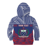 Personalised Samoa Independence Day Kid Hoodie 64th Anniversary Toa O Samoa LT14 - Polynesian Pride
