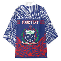 Personalised Samoa Independence Day Kimono 64th Anniversary Toa O Samoa LT14 - Polynesian Pride