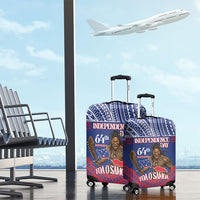 Samoa Independence Day Luggage Cover 64th Anniversary Toa O Samoa LT14 - Polynesian Pride