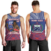 Personalised Samoa Independence Day Men Tank Top 64th Anniversary Toa O Samoa LT14 - Polynesian Pride