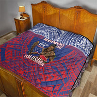 Samoa Independence Day Quilt 64th Anniversary Toa O Samoa LT14 - Polynesian Pride