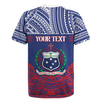 Personalised Samoa Independence Day Rugby Jersey 64th Anniversary Toa O Samoa LT14 - Polynesian Pride