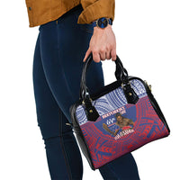 Samoa Independence Day Shoulder Handbag 64th Anniversary Toa O Samoa LT14 - Polynesian Pride