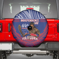 Samoa Independence Day Spare Tire Cover 64th Anniversary Toa O Samoa LT14 - Polynesian Pride