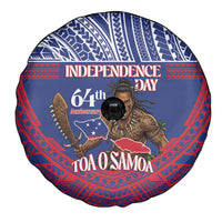 Samoa Independence Day Spare Tire Cover 64th Anniversary Toa O Samoa LT14 - Polynesian Pride