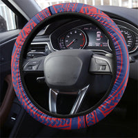 Samoa Independence Day Steering Wheel Cover 64th Anniversary Toa O Samoa LT14 - Polynesian Pride