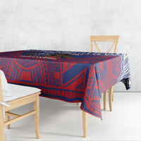 Samoa Independence Day Tablecloth 64th Anniversary Toa O Samoa LT14 - Polynesian Pride