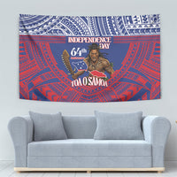 Samoa Independence Day Tapestry 64th Anniversary Toa O Samoa LT14 - Polynesian Pride