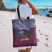 Samoa Independence Day Tote Bag 64th Anniversary Toa O Samoa LT14 - Polynesian Pride