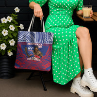 Samoa Independence Day Tote Bag 64th Anniversary Toa O Samoa LT14 - Polynesian Pride