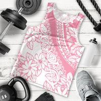 Polynesian Tiare Flower Pink Pastel Vibes Men Tank Top LT14 - Polynesian Pride