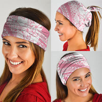 Polynesian Tiare Flower Pink Pastel Vibes Neck Gaiter LT14 - Polynesian Pride