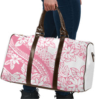 Polynesian Tiare Flower Pink Pastel Vibes Travel Bag LT14 - Polynesian Pride