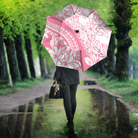 Polynesian Tiare Flower Pink Pastel Vibes Umbrella LT14 - Polynesian Pride