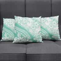 Polynesian Tiare Flower Cyan Pastel Vibes Pillow Cover LT14 - Polynesian Pride