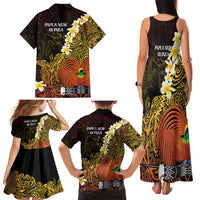 Papua New Guinea 1975 Family Matching Tank Maxi Dress and Hawaiian Shirt Create Our History Inspire Our Future - Polynesian Pride
