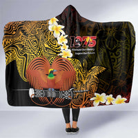 Papua New Guinea 1975 Hooded Blanket Create Our History Inspire Our Future - Polynesian Pride