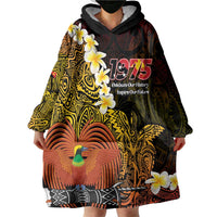 Papua New Guinea 1975 Wearable Blanket Hoodie Create Our History Inspire Our Future LT14 - Polynesian Pride