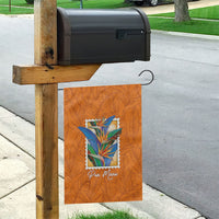 Aloha Hawaii Pua Manu Garden Flag Hawaiian Bird of Paradise Flowers Stylized Stamp LT14 - Polynesian Pride