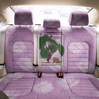Aloha Hawaii Kalo Back Car Seat Cover Hawaiian Taro Leaves Stylized Stamp LT14 - Polynesian Pride