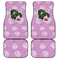 Aloha Hawaii Kalo Car Mats Hawaiian Taro Leaves Stylized Stamp LT14 - Polynesian Pride