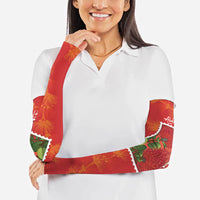 Aloha Hawaii Ohia Lehua Arm Sleeves Hawaiian Lei Stylized Stamp LT14 - Polynesian Pride
