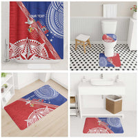 Tonga and Samoa Rugby Custom Bathroom Set Ikale Tahi Manu Samoa Together LT14 - Polynesian Pride