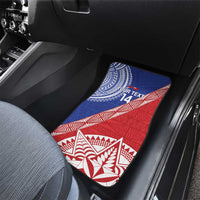 Tonga and Samoa Rugby Custom Car Mats Ikale Tahi Manu Samoa Together LT14 - Polynesian Pride