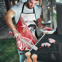 Fiji and Tonga Rugby Custom Apron Flying Fijians Ikale Tahi Together Pacific - Polynesian Pride