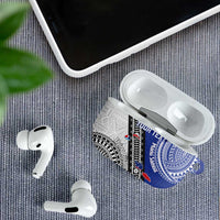 Fiji an Samoa Rugby Custom AirPods Case Flying Fijians Manu Samoa Together Pacific LT14 - Polynesian Pride