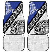 Fiji an Samoa Rugby Custom Car Mats Flying Fijians Manu Samoa Together Pacific - Polynesian Pride